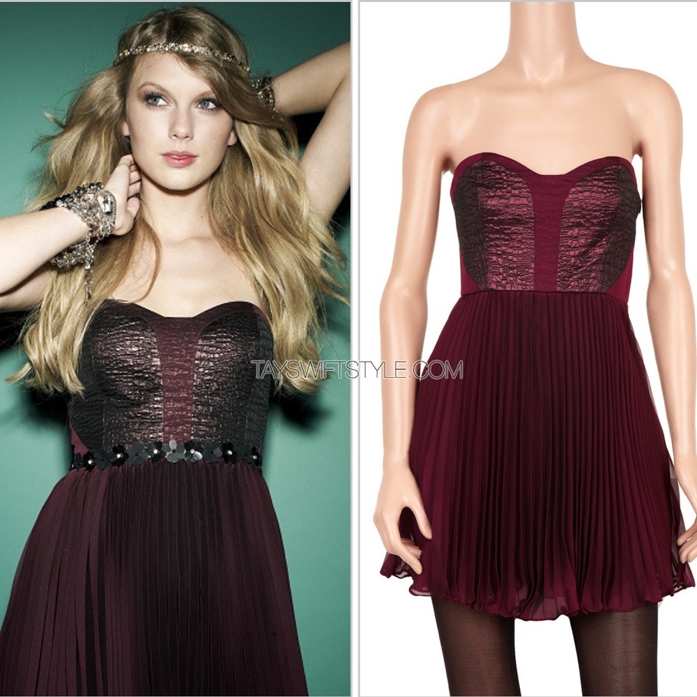 Tibi Strapless Dress